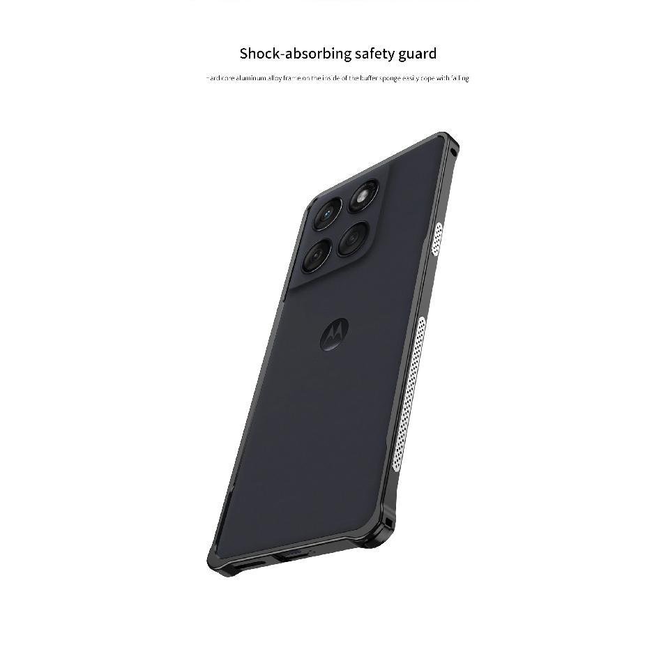 Detachable Metal Protect Ultra-Thin Case For Motorola Edge 70 60 Fusion Metal Frame Shockproof Cover Bumper For MOTO X70 Air