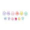 20Pcs/Lot Transparent Five-pointed Star Shape Acrylic Charm Spacer Loose Beads for Jewelry Making DIY Bracelet Accessories