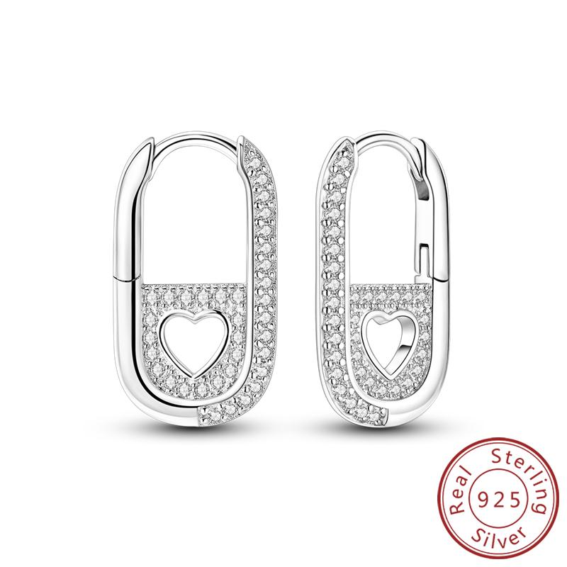 925 Silver Earrings Starry Pearl Devil Eye Simple Drop Stud Hoop Earrings for Women Girl Fashion Jewery Accessories