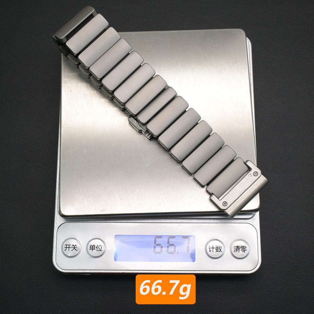 26mm Titanium Band for Garmin Watch Fenix 8 7X Pro 51mm 6X Quick Fit Luxury Band for Garmin Enduro 3 2 Instinct 2X Bracelet Belt