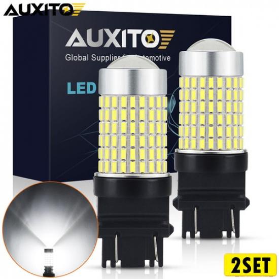 4x 3156 3157 144 2800 SMD White Lumens Backup Reverse High LED Power Light Bulbs