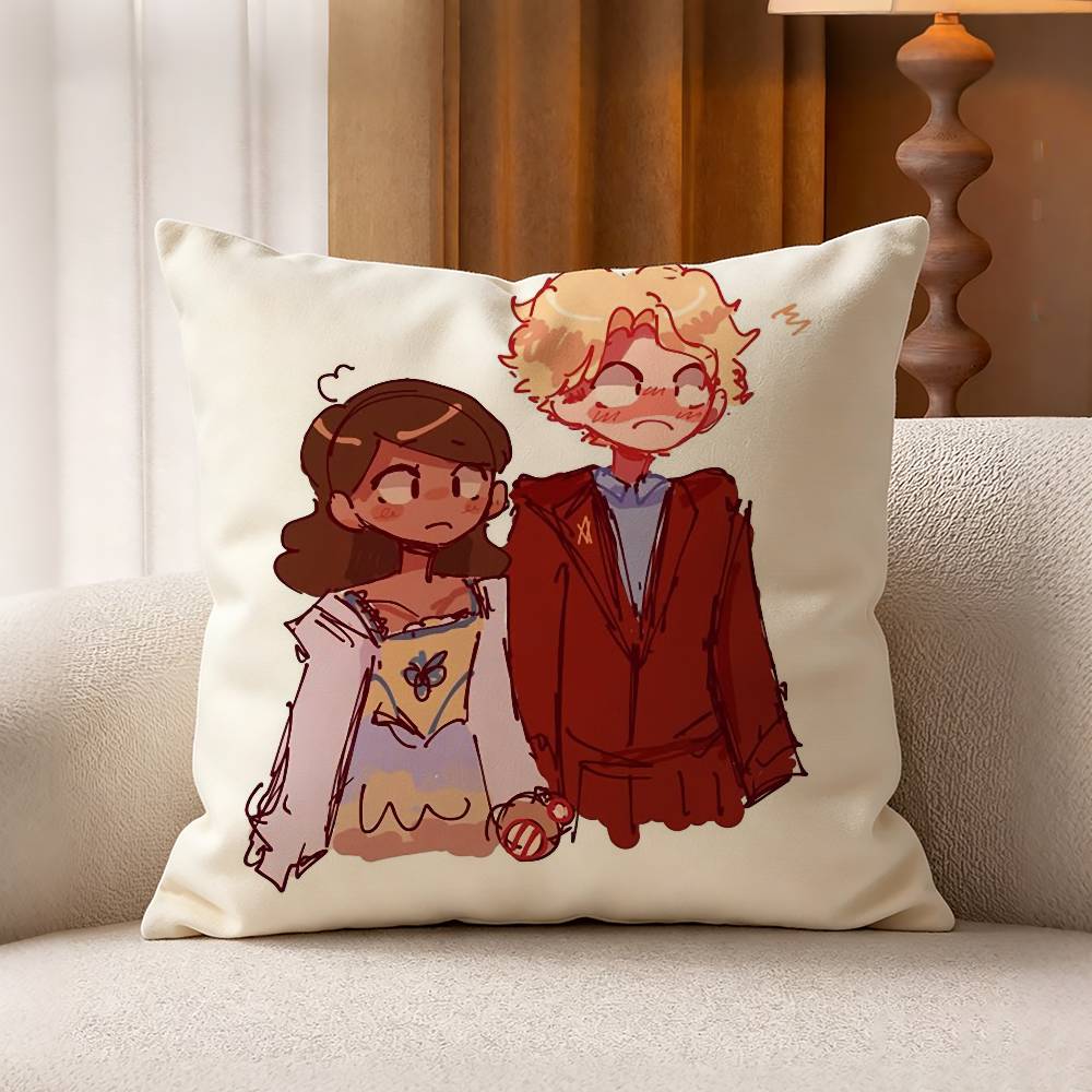 The HHunger GGames Pillow Case Pattern Printed Pillowcase For Living Room Sofa Cushion Cover