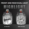  Powerful LED Flashlight USB+Solar Rechargeable Flashlight COB Outdoor Camping Torch Portable Searchlight Power Bank Outdoor