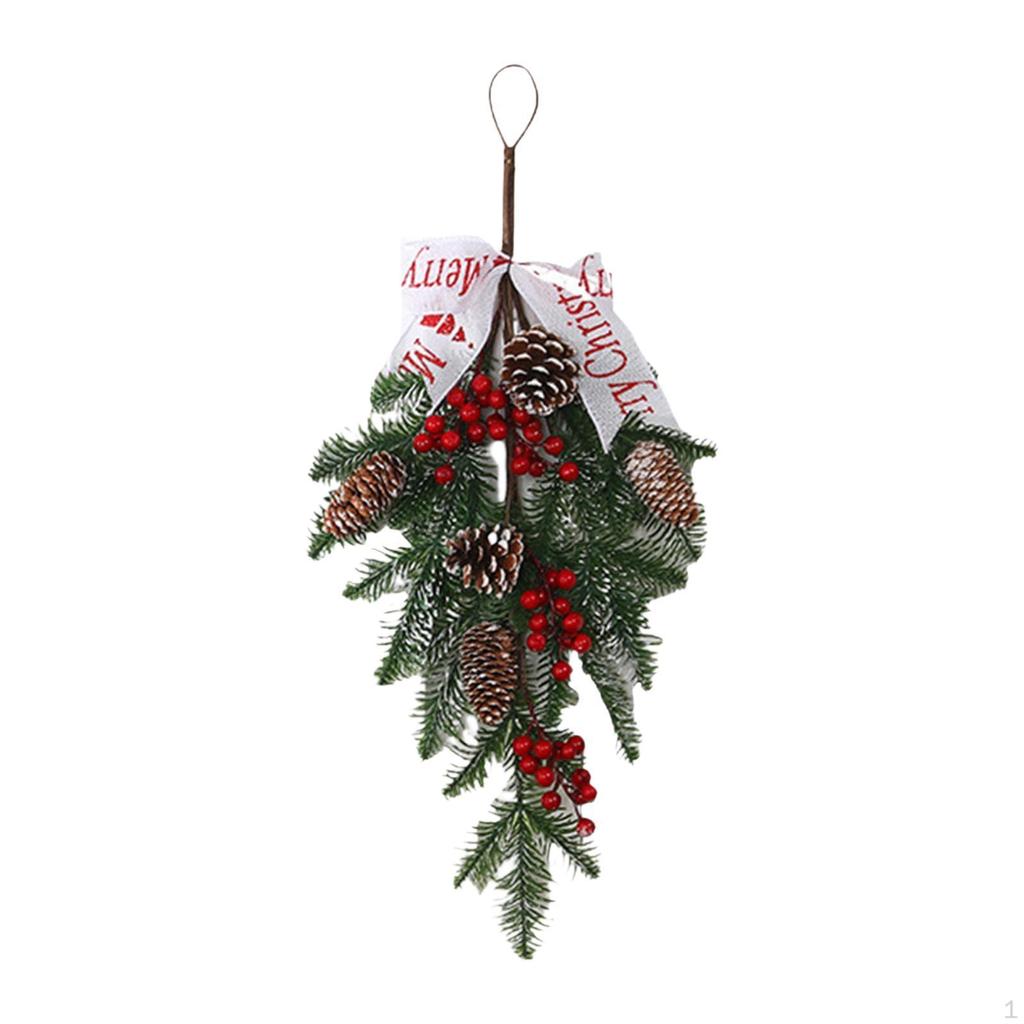 Artificial Christmas Wreath for Front Door,