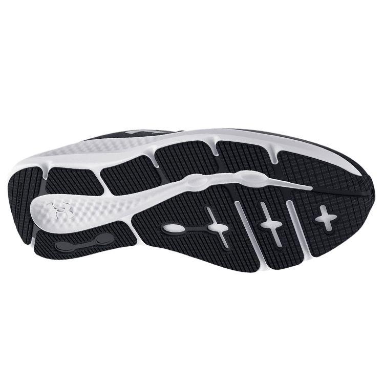 Under Armour Charged Pursuit 3 Tech Black White Men Sneakers 3025424-001