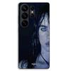 Hülle Für Samsung Galaxy S26 Ultra Billie Eilish Gesicht schwarzer Hintergrund Maniacase