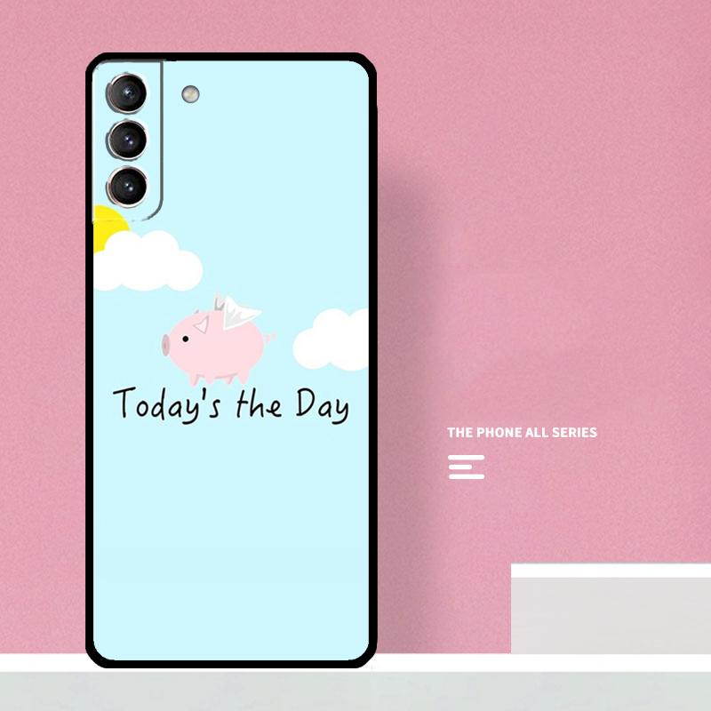 Cute Pink Pig Phone Case For Samsung Galaxy S25 S26 Ultra S20 S21 S22 S23 S24 S10 Plus S25 FE Cover Coque