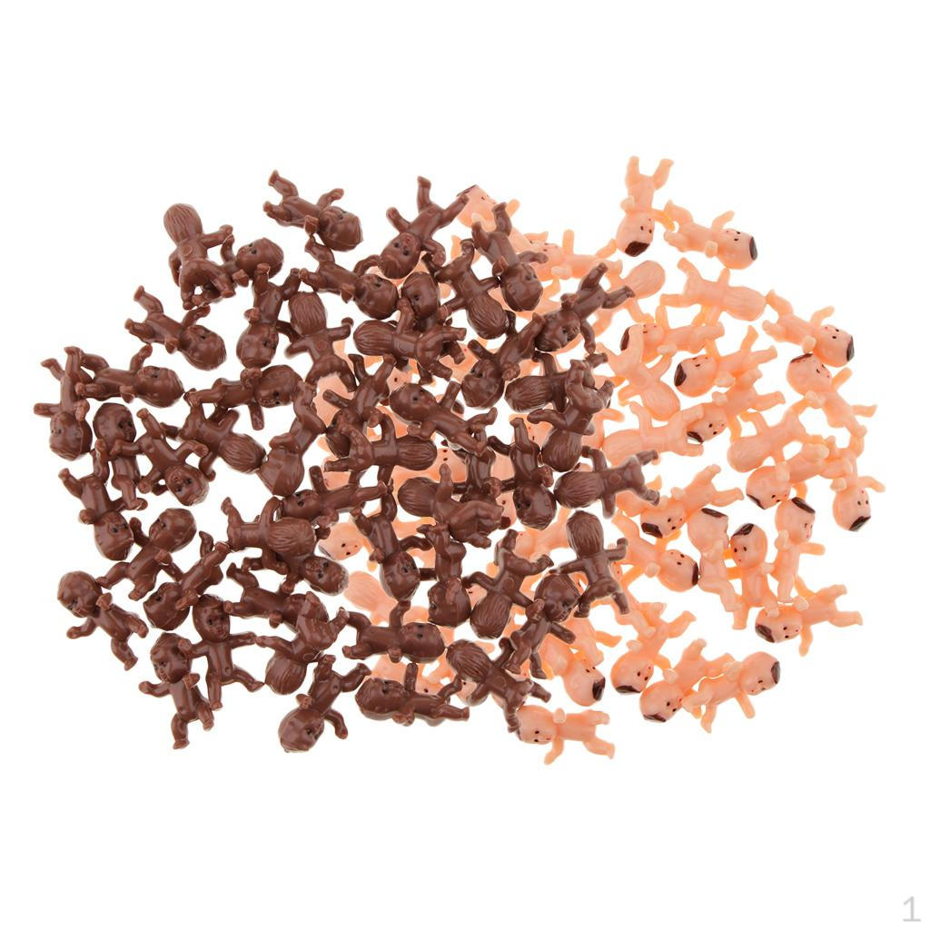 100pcs Mini Newborn toy children kids Shower Table Filler