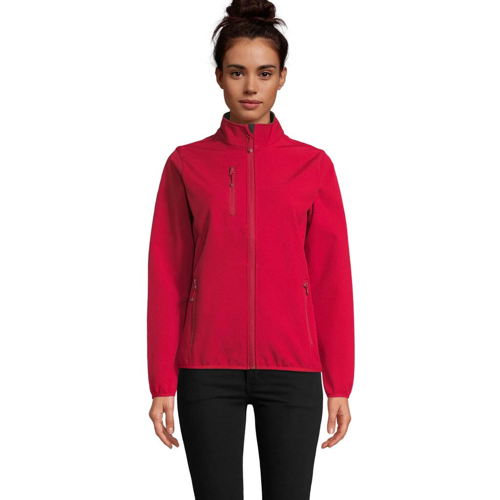 Womens/Ladies Falcon Zipped Soft Shell Jacket