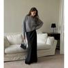 Round Neck Casual Loose Women Sweater 2026 Autumn Winter Pullover Short Sweaters Solid Color Basic Tops Fashion Simple Long Sleeve Elegant Clothing