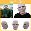 Realistická maska Lorda Voldemorta z Harryho Pottera Vysoce kvalitní cosplay pokrývka hlavy