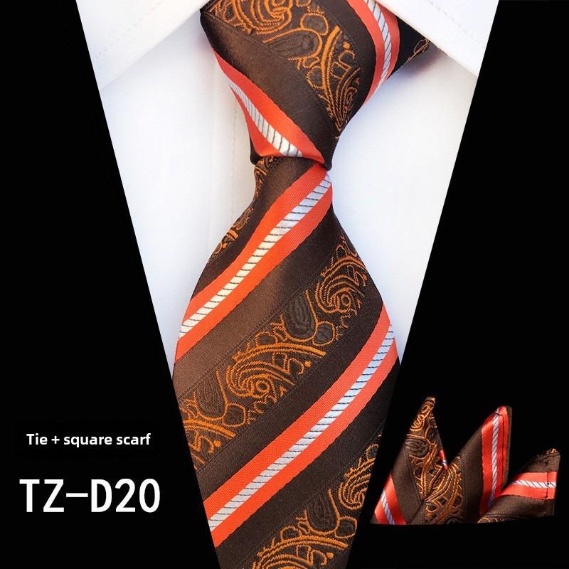 Cozy Up Fashion Paisley Multi-Colour Men's Tie Square Towel Set