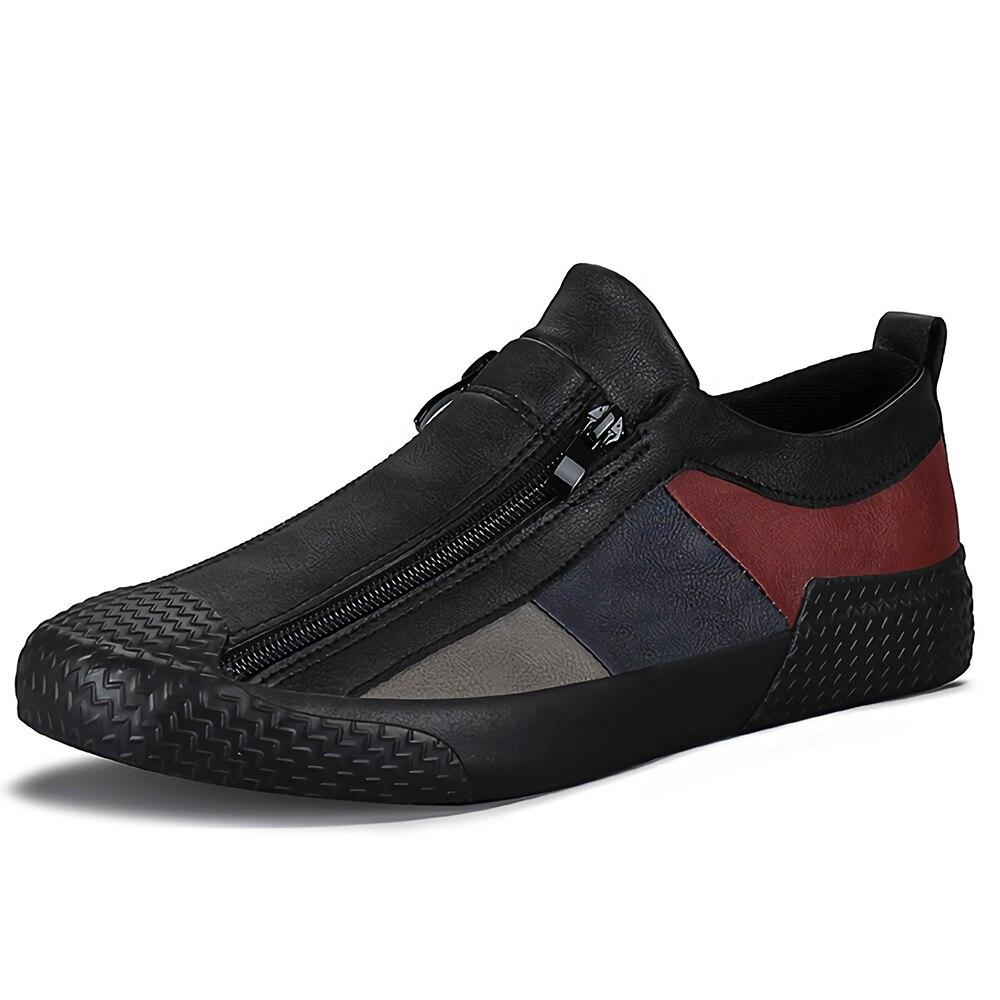 Men Leather Shoes New Men 'S Vulcanized Shoes Spring Designer Sneakers Breathable Men Loafers Shoes Soft Sole Comfort Casual Shoe