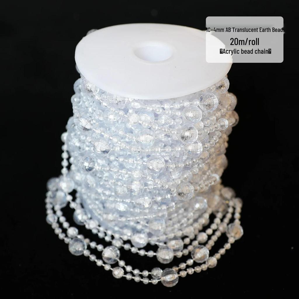 Acrylic Snowflake Glitter Ice Crystal Christmas Tree Ornaments