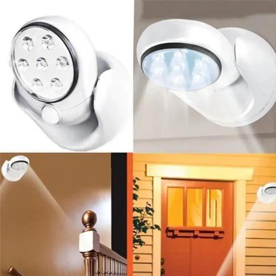 LED Lamp - White - Motion Sensor - 360° - Wireless