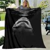 Cartoon-colored shark digital-printed polyester Bedroom velvet flannel cover blanket Fleece soft sofa cover blankets for beds