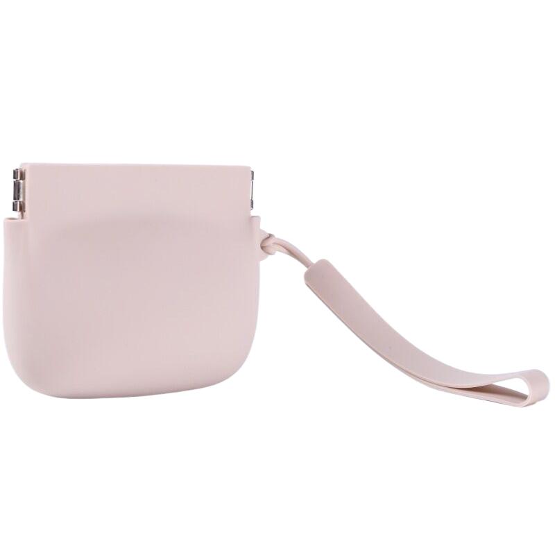 Silicone Coin Purse Keychain Small Silicone Pouch Wired Earbud Case 10X8Cm/3.94X3.15 Inches Coin Holder Pouch Silicone Storage