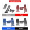 For Toyota Camry XV40 XV50 XV70 2006-2020 2021 2022 2023 2024 Car Accelerator Gas Brake Pedals Footrest Pedal Non Slip Pad Cover