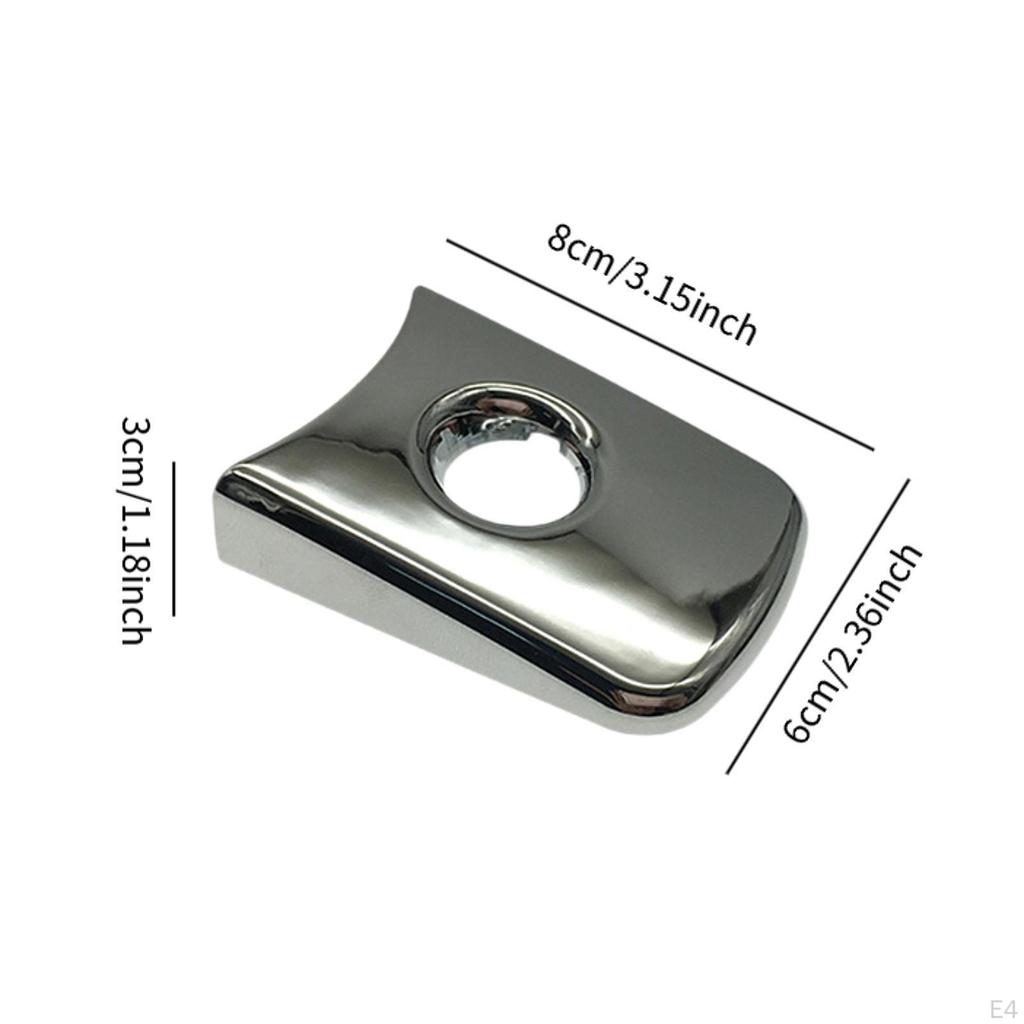 Tilbehør Deksel Dørhåndtak Bil Solid med Nøkkelhull for 80644-1DA1A 80645-1DA1A Slitesterke Reparasjonsdeler