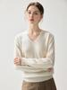 Women's Cashmere V-neck Sweater - 2026 Autumn/Winter Stylish Elegant Warm Loose Fit Pullover