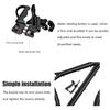 Bicycle Bottle Holder 360 Degree Rotating Water Bottle Cages for Bikes Adjustable Bicycle Bottle Holder with Adapter