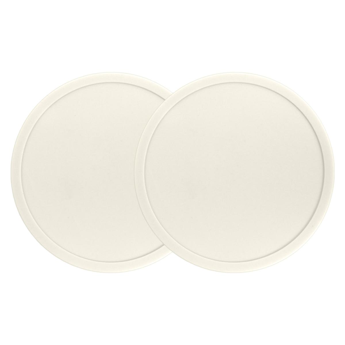 

Подстаканник Термостойкий Нескользящий Круглый с приподнятым краем Столешница с защитой от проливания Напиток Кофе Чай бежевый