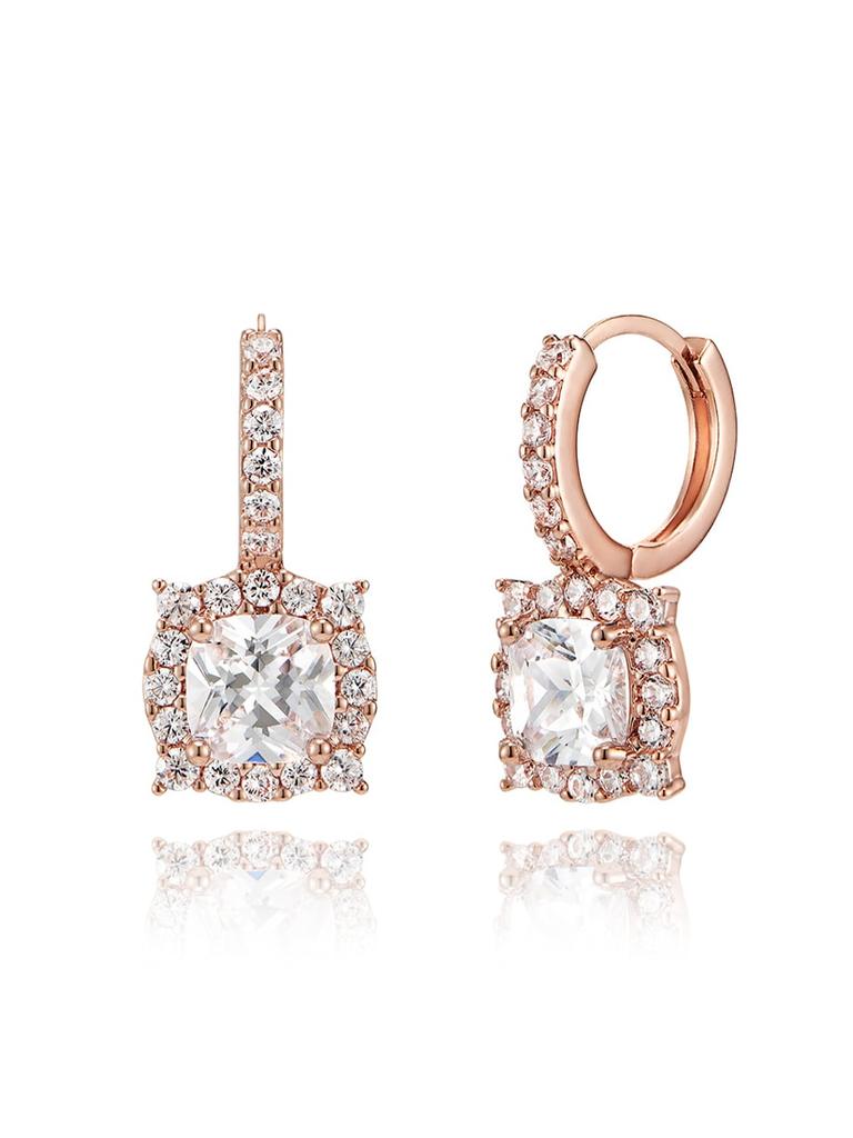 14K Spark One-Touch Earrings (Gold Pin) ELGPEE447
