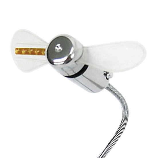 USB Design Desktop ABS Energy-saving Luminous Fan Adjustable Cooling Fan for Dormitory