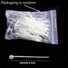 100Pcs Candle Wick with Metal Base, Handmade Aromatherapy Candle Wick, Homemade Beeswax Candle Consumables