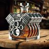 V8 Engines Whisky Bottle Creative Wine Decanter Decoration Personalized Whiskey Bottle Home