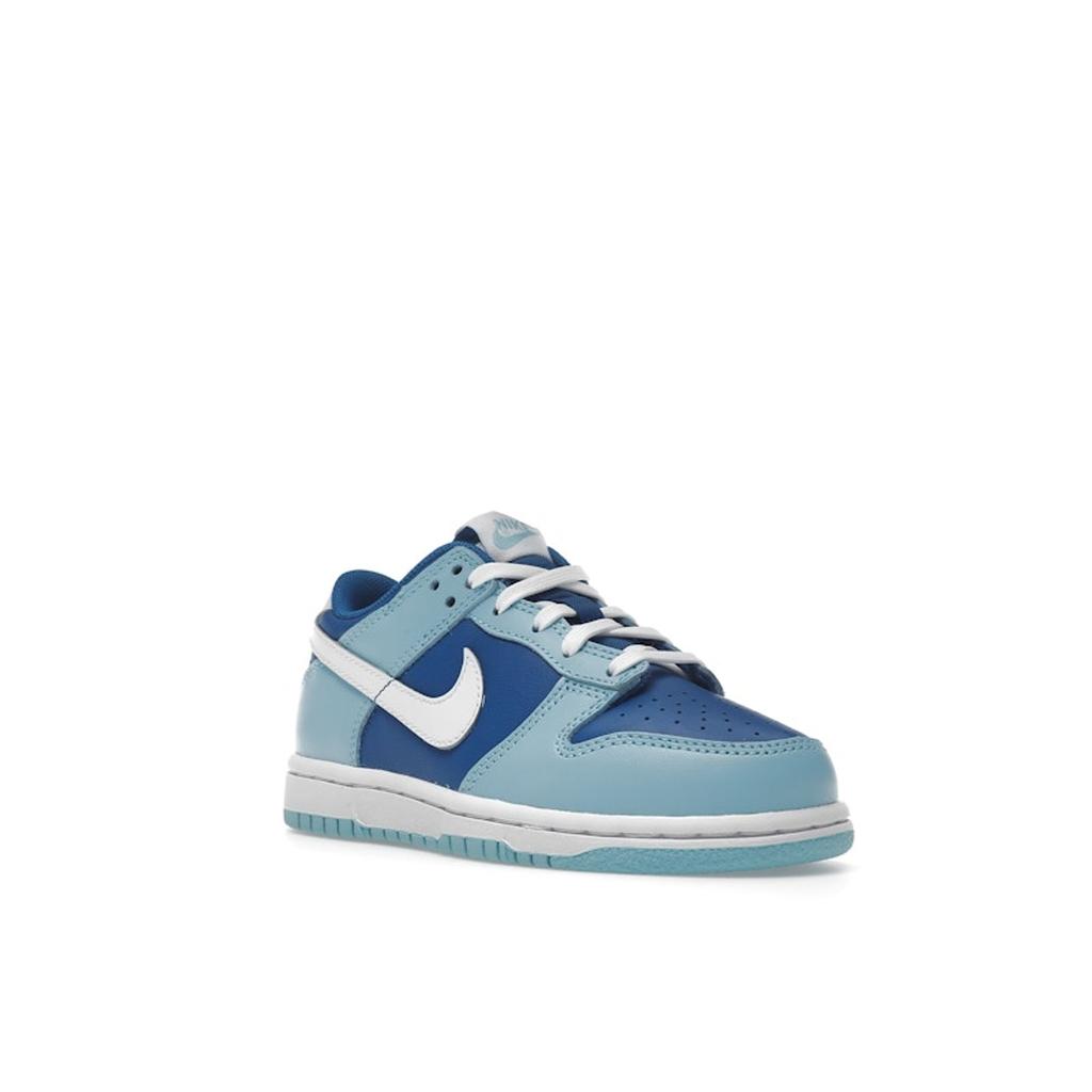 Nike Dunk Low Retro QS PS Argon 2022 Kids Sneakers Blue Flash White DV2635-400