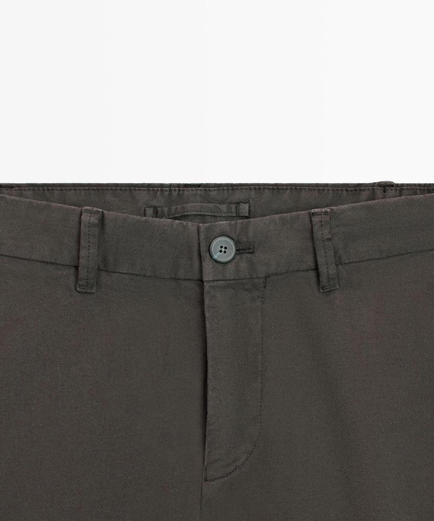 Masimodutti Cotton Blend Slim Fit Pants