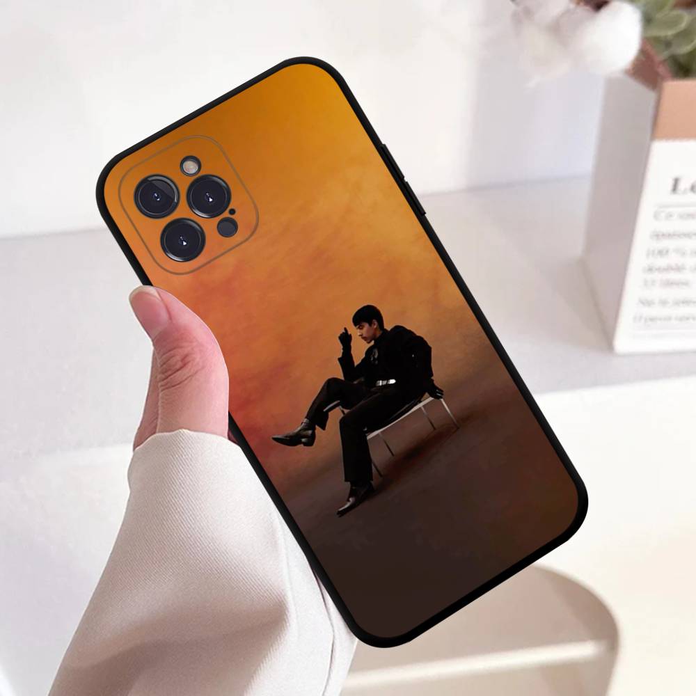 I-Ivan Cornejo Rapper Black Matte Phone Case For iphone 17 Air 16 15 14 13 12 11 Pro Max Plus Back Cover TPU Soft Case