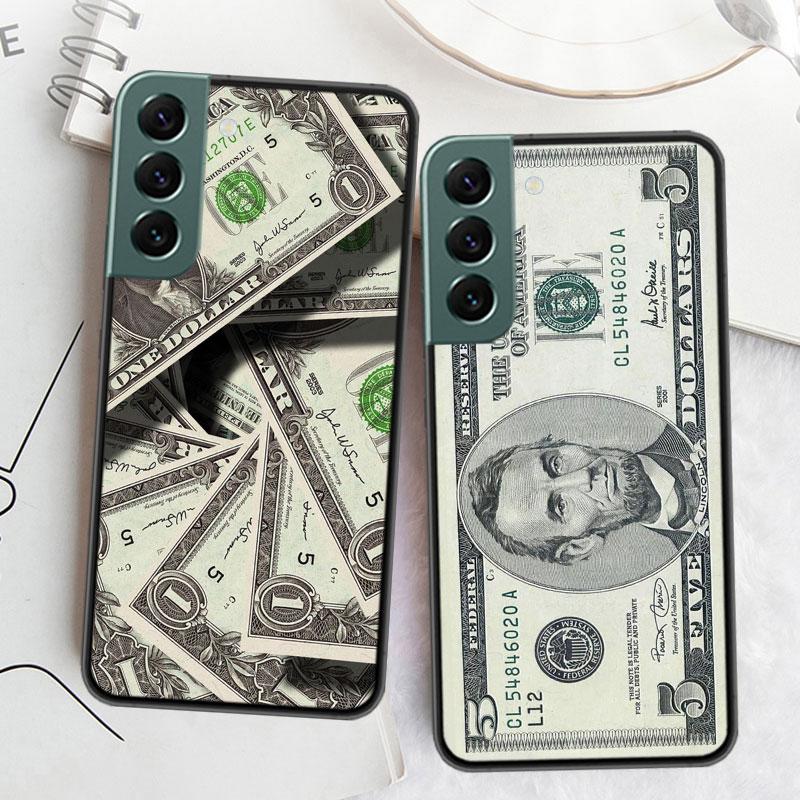 Banknote Dollar Cash Money Phone Case For Samsung A15 A25 A35 A55 Galaxy A70S A50S A30S A30 A40 A71 A51 A41 A31 A21 A11 A01 A20S
