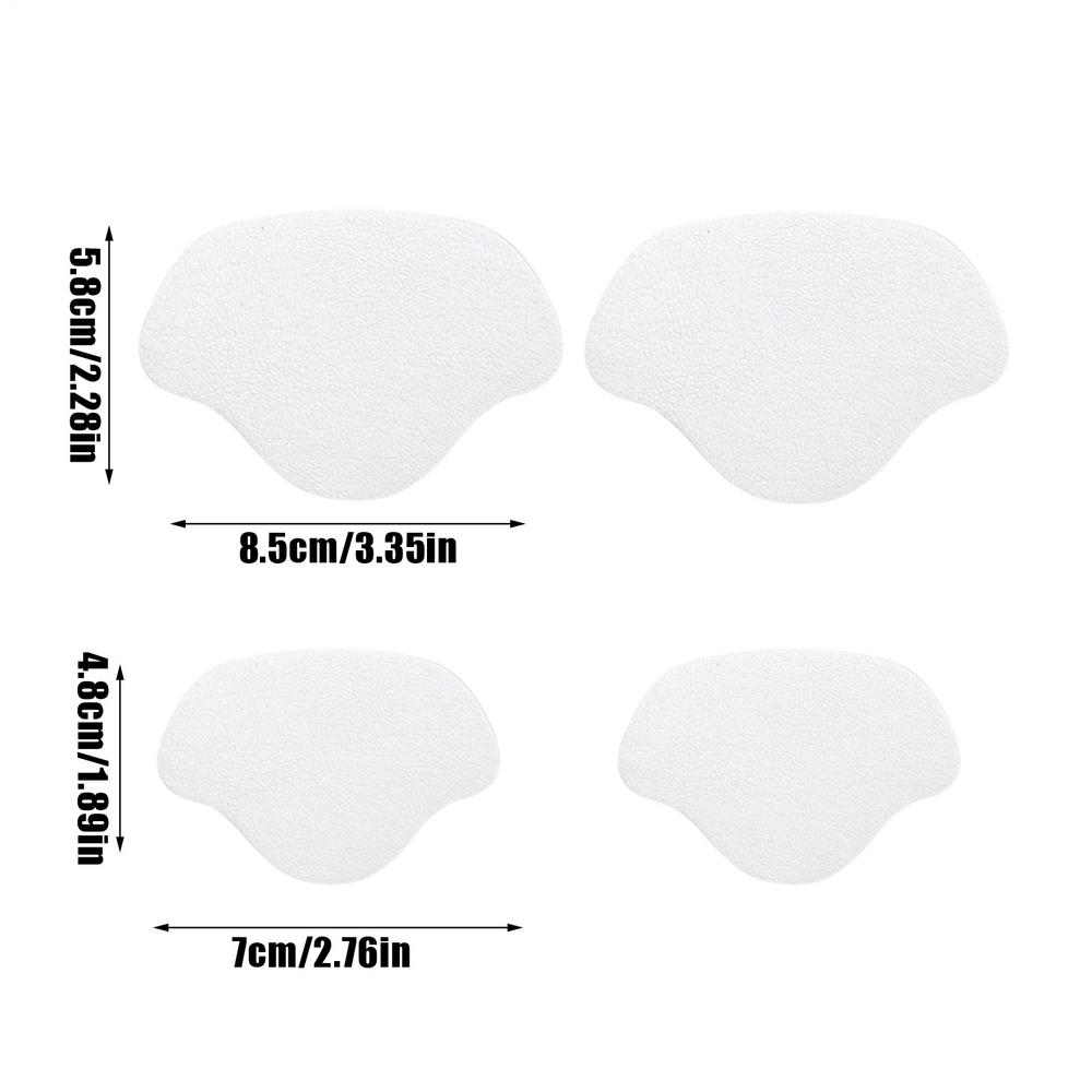 Shoe Heel Pad 4 Pieces Self-Adhesive Shoe Heel Inserts Home Daily Supplies for Running Sports Fitness Athletes Youth Inside Home