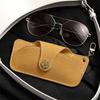 Holder Eyeglasses Protective Box PU Leather Sunglasses Bag Camellia Glasses Case Eyewear Holder