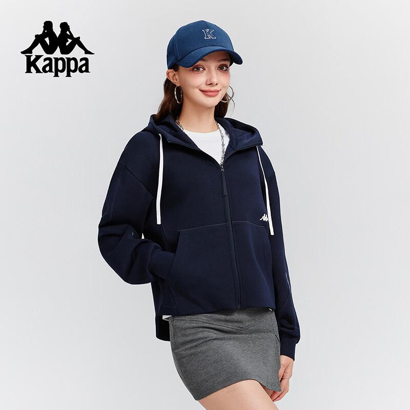 Женский вязаный кардиган с капюшоном Kappa S