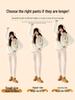 Women's Lambswool Cotton Pants - Autumn/Winter Thick Base Layer Plus Velvet, 2025 New Style Warm Tight Leggings.