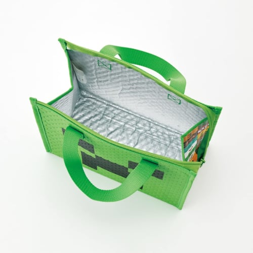 Skater Lunch Bag, Non-Woven Fabric, Insulated Cooler Bag, Minecraft, FBC1-A