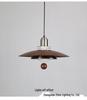 New Chinese Style Minimalist Wood Grain Chandelier for Dining, Bedside, or Bar