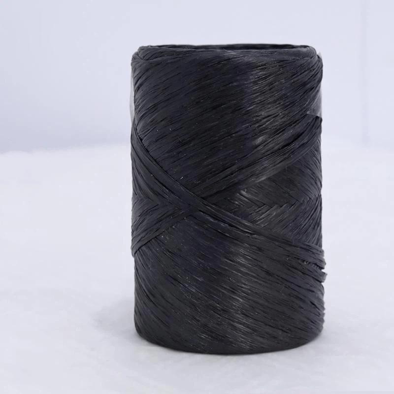 Raffia Straw Yarn 14 Colors 150m Lightweight Knitting Thread for Hand Crochet Beach Hat Travel Craft Projects