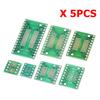 TZT 7value* Board Kit SMD Turn To DIP SOP MSOP SSOP TSSOP SOT23 8 10 14 16 20 24 28 SMT To DIP for TZT Electronic Components