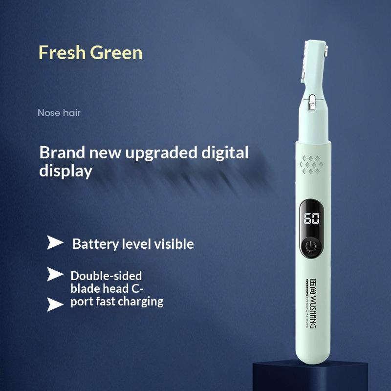 Electric Eyebrow Trimmer Razor Brow Shaping Portable Shaving With Duals Cutter Head Design Washable Hair Trimmer Razor Tools