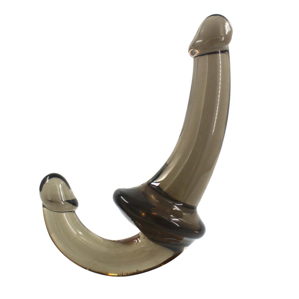 Dildo s dvojitou hlavou Realistická dilda Lesbická vaginální anální kolík Falešný penis pro ženy Gay Dospělý Erotická sexuální hračka pro páry