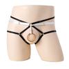 Sexy Crotchless Jockstrap Mens O-Ring Hole Lingerie Sissy Panties Adjust Strap G-String Tanga Hombre Open Butt Underwear Thongs