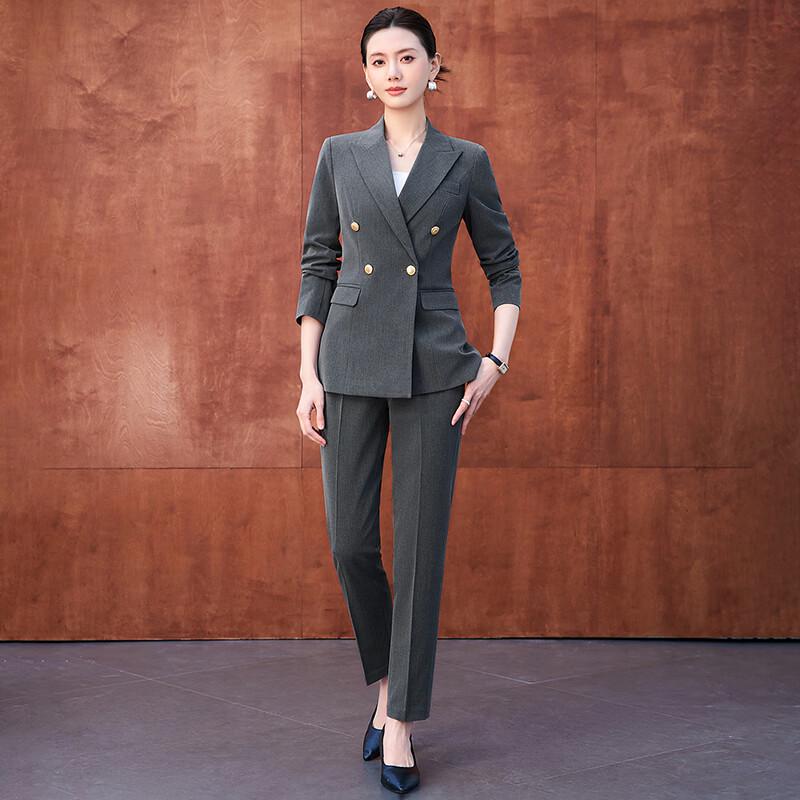 

Women s Business Blazer Suit Set M