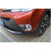 For Toyota RAV4 13 14 15 Chrome Front Fog Light Lamp Eyelid Molding Frame Trim