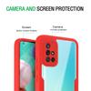 For Samsung Galaxy A51 Case 360 Clear PC Shockproof Phone Cover For GalaxyA51 A 51 With Screen Protection Silicone Bumper Funda