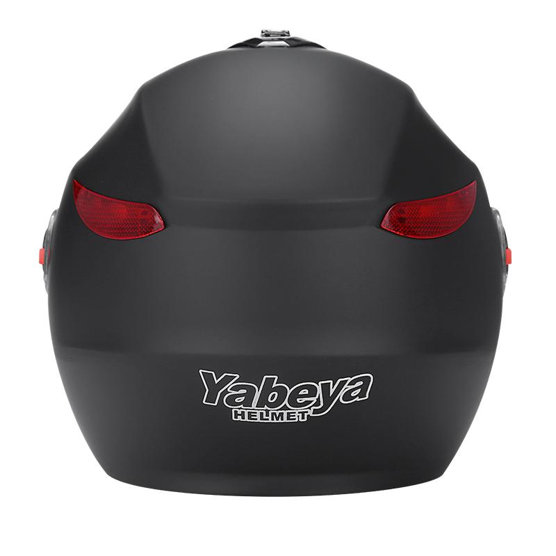 High Quality New DOT Certified ABS Half Face Motorcycle Helmet with Dual Visor and XL Size