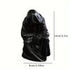 Grim Reaper Ghost Horror Object Face Figurine Sculpture Decoration for Halloween Props and Interior Decor [Myth Square]